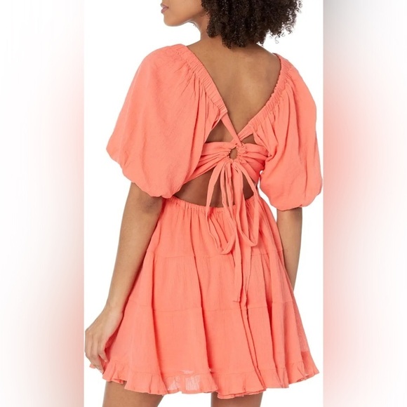 Free People A Perfect Day Mini dress in gauzy fabric, XS and NWT - Picture 2 of 5